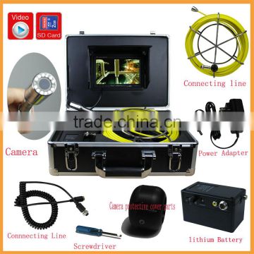 HD 700TVL Pie Inspection Camera with 110 degree Snake Inspection Camera Waterproof IP68