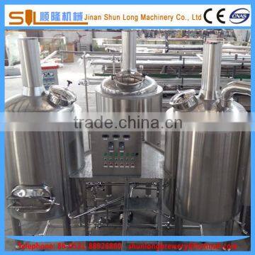 5BBL/600L making beer machine ce approved micro beer brewery equipment
