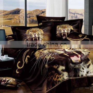 3D Animal Printed Duvet Cover, Quilt Cover Reversible Bedding Set All Uk Size