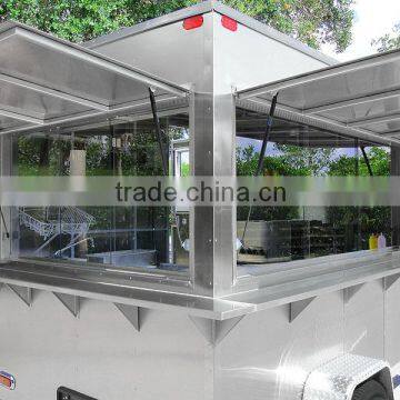 2014 Newstyle!!! Stainless steel Food Van Food cart