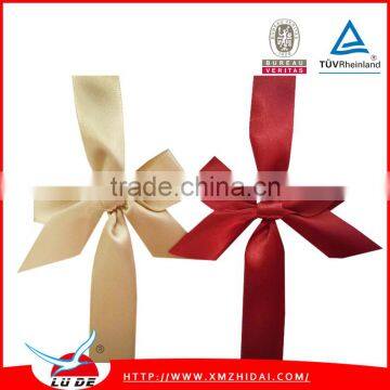 2015 Customized Bright Color Pre-made Bow for Gift Wrapping Bow,ribbons And Bows Wholesale