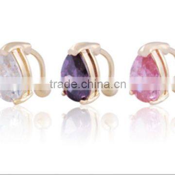 Hot Sale Sex Belly Ring Peach Heart Navel Ring