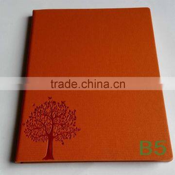 2016 a5 Cheap design pu leather new book cover note book