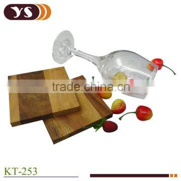 4pcs Eco-friendly Various Design Wooden Coaster or Table Mat Set photo-3