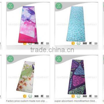 Qualify Printed Custom Microfiber Suede Print Towel Rubber Slip photo-6