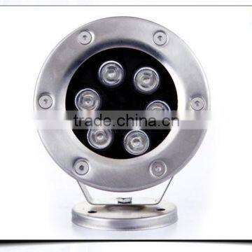6w 24v LED Underwater Flood Light IP68 Waterproof Landscape Fountain Light Warm White photo-2