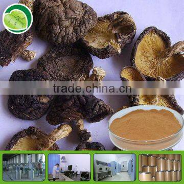 High quality 10%-30% polysaccharide/shiitake mushroom extract