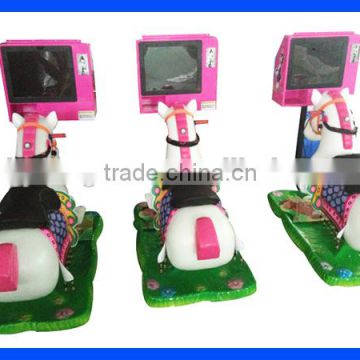 skyfun Lovely mini horse racing kiddie ride for kids in shopping mall