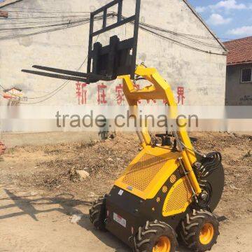 Mini Skid Steer Pallet Fork/loader With Pallet Fork/New Condition 380kg Pallet Fork for Mini Skid Steer Loader