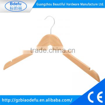 CLOTHES HANGERS - Wooden Shirt Hanger with Trouser Bar