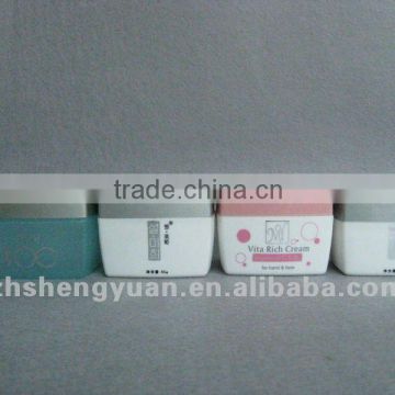 PP materials plastic cream jar wholesale