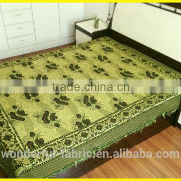 polyester material Golden thread blanket