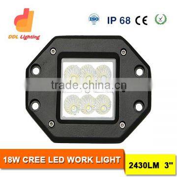 DDL led auto off road worklight 18w led work lights portable truck