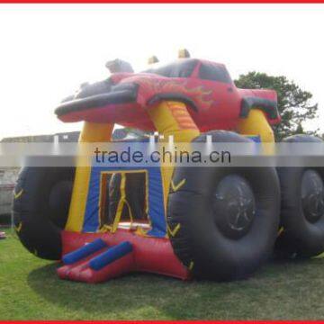 Inflatable Monster Truck Bounce House for sale