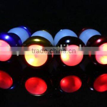 Competitive Price-2Pcs Red Bicycle Bike CNC Handle Bar End Bar Plugs Lights LED Lights Pairs,bicycle Light photo-6