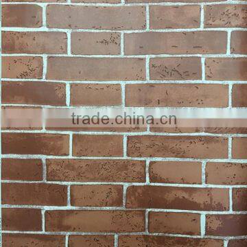 Hot Selling Natural Brick Stone Textured 3d Effect Wallpaper With Cheap Price photo-3