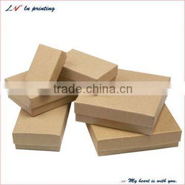 hot sale brown kraft cardboard box made in shanghai