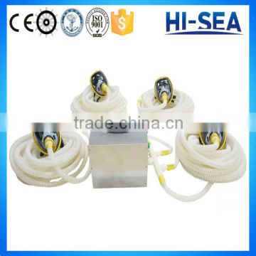 Portable Long Hose Electric Powered Air-purifying Respirator for Four Persons Use