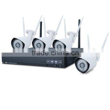 1080P Wireless Security Cameras 4ch Wifi Nvr Kits Cctv Kit photo-2