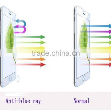 2015 new product,eyes care, anti-blue light/anti-blue ray tempered glass screen protector