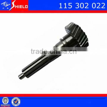 Input shaft/primary shaft 115302022 for ZF S6-150 transmission