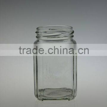 WHOLESALE SHAPED EMPTY GLASS JAR FOR HONEY 250ML