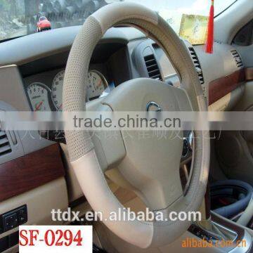 Hot Custom Silicone Auto Interior Accessories PU Material Steering Wheel Cover