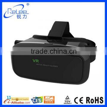 100% Original VR Virtual Reality 3D Glasses Helmet VR BOX Headset For Smartphone