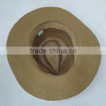 Lady Acrylic Hat With Pearls and Belt photo-5