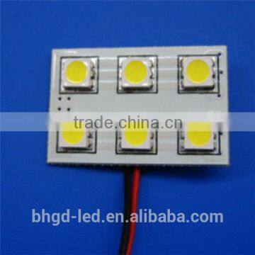 led reading car roof light warm colorful cob 3528 chip light