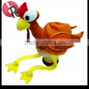 FUNNY JOKE NOVELTY FUN TURKEY CHICKEN BIRD THANKSGIVING CHRISTMAS XMAS PARTY HAT