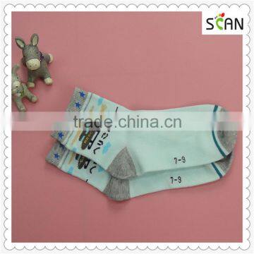 FACTORY WHOLESALE HIGH QUALITY BOY CHILD LIGHT COLOR ANKLE SOCKS,LOVELY KIDS SOCKS WITH HELICOPTER