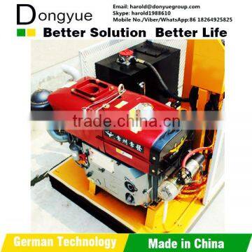 DONGYUE MACHINERY DY1-25 clay mould brick making machine for channel construction named ECO BRAVA