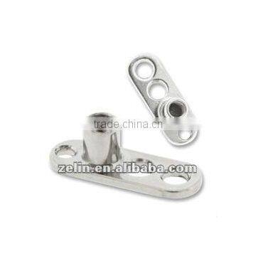 Dermal anchors body piercing jewelry in titanium G23