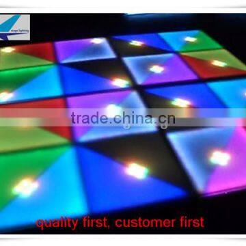 Outdoor waterproof 720*10mm rgb acrylic dance floor