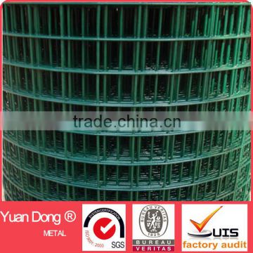 Factory suply high quality galvanized and pvc coated welded wire mesh