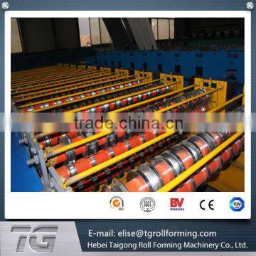 2015 New Design Double Layer Roof Wall Sheet Roll Forming Machine Highest Productivity in Its Class photo-3