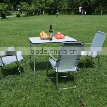 Metal Folding Table With Injection Border and MDF Table Board photo-5