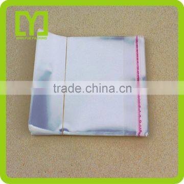 YiWu OEM factory and customized durable cheap promotional opp plastic packing bags