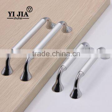 Zinc aluminum wardrobe sliding door bridge handles