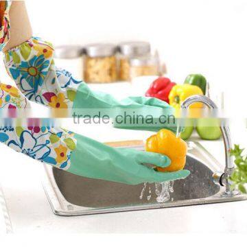 Waterproof clean dish washing gloves