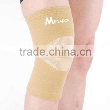 beige 4-way stretch elastic knee support