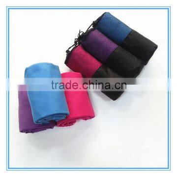 2016 Hot Selling Microfiber Travel Towel, 80 Polyester 20 Polyamide Microfiber