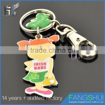 Customized cartoon crayon shinchan keychain hot sale