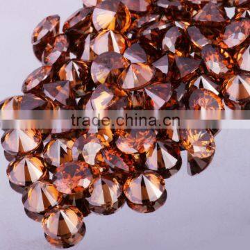6.5mm AAA Round Cut Facet CZ Cubic Zirconia Jewelry Setting Stones photo-5