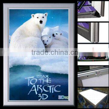 New Innovative a0 a1 a2 a3 a4 size snap light frame led edge lit sign