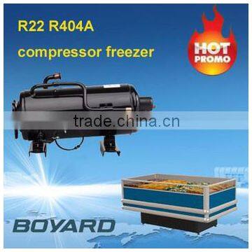 R404A hermetic rotary cheap refrigeration compressor for commercial showcase equipment