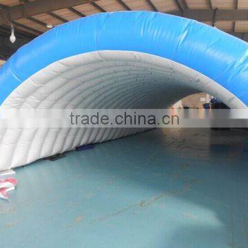 2016 blue inflatable tent/pvc inflatable tent dome for sale