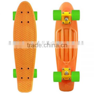 Colorful good selling skateboards with 4 wheels