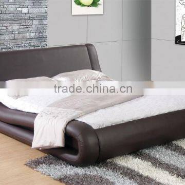 2015 Latest design Top design S shape PU bed